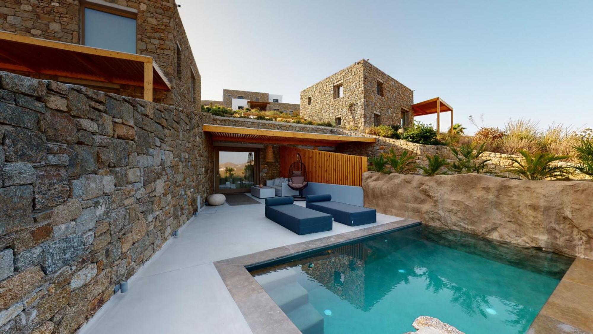 Nasta Suites & Villas Intentional Living Mykonos بانورموس ميكونو المظهر الخارجي الصورة