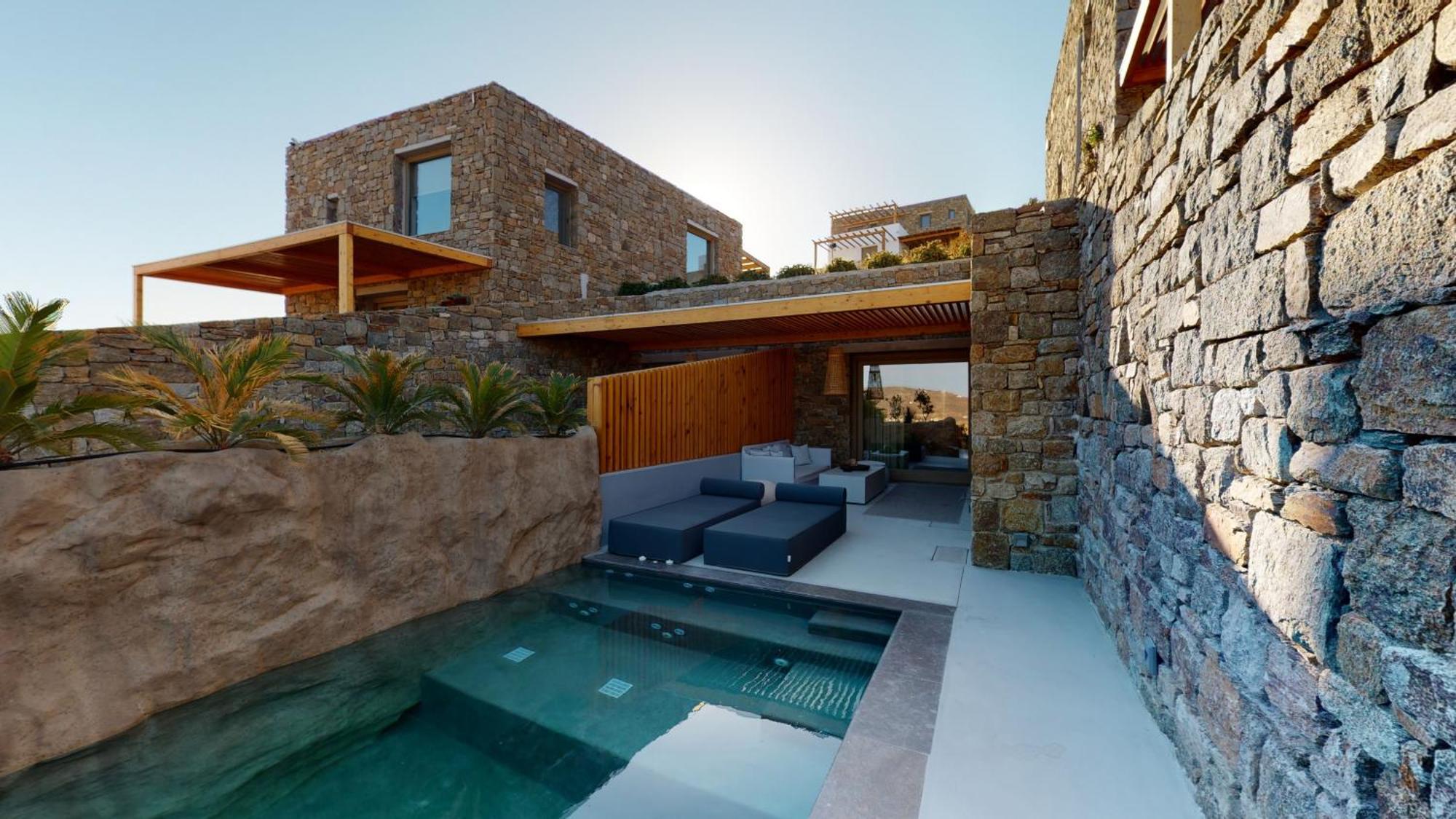 Nasta Suites & Villas Intentional Living Mykonos بانورموس ميكونو المظهر الخارجي الصورة
