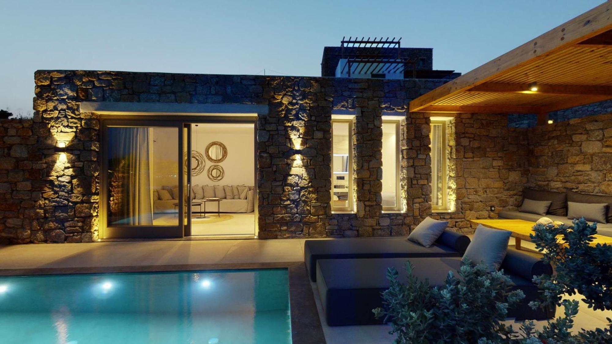 Nasta Suites & Villas Intentional Living Mykonos بانورموس ميكونو المظهر الخارجي الصورة
