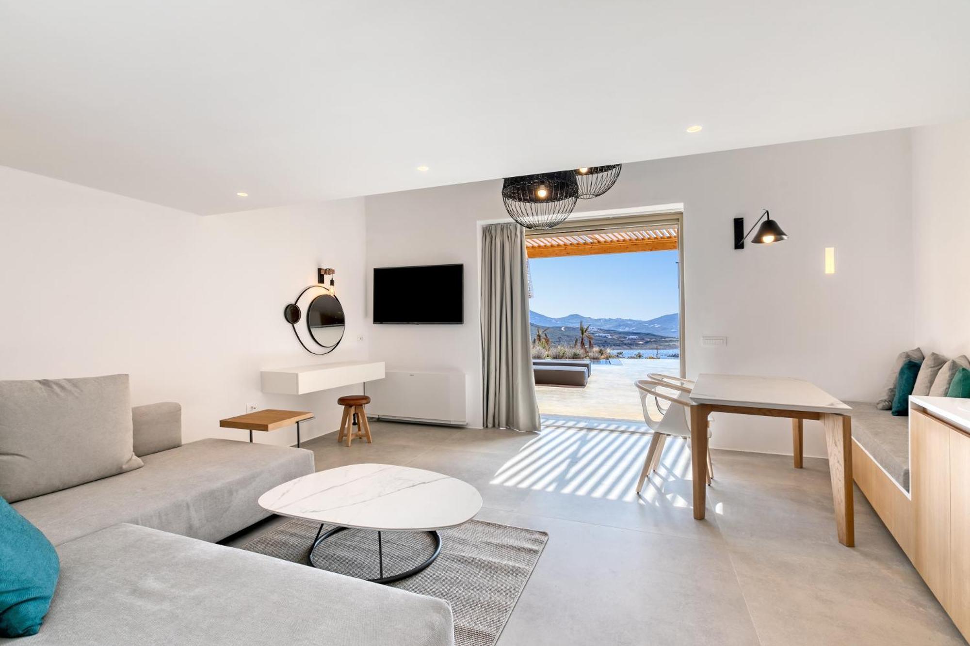 Nasta Suites & Villas Intentional Living Mykonos بانورموس ميكونو المظهر الخارجي الصورة