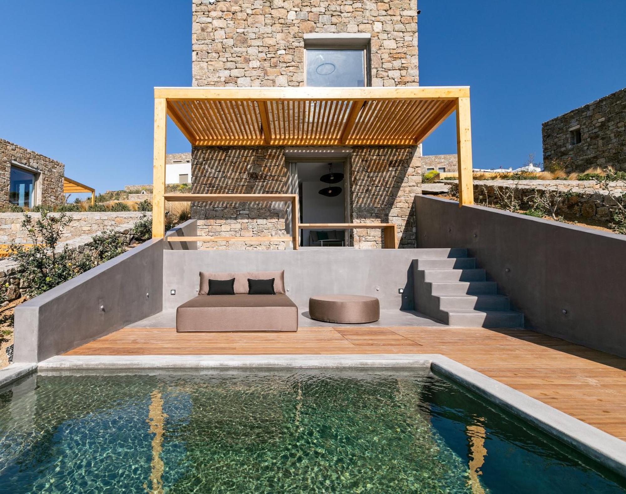 Nasta Suites & Villas Intentional Living Mykonos بانورموس ميكونو المظهر الخارجي الصورة