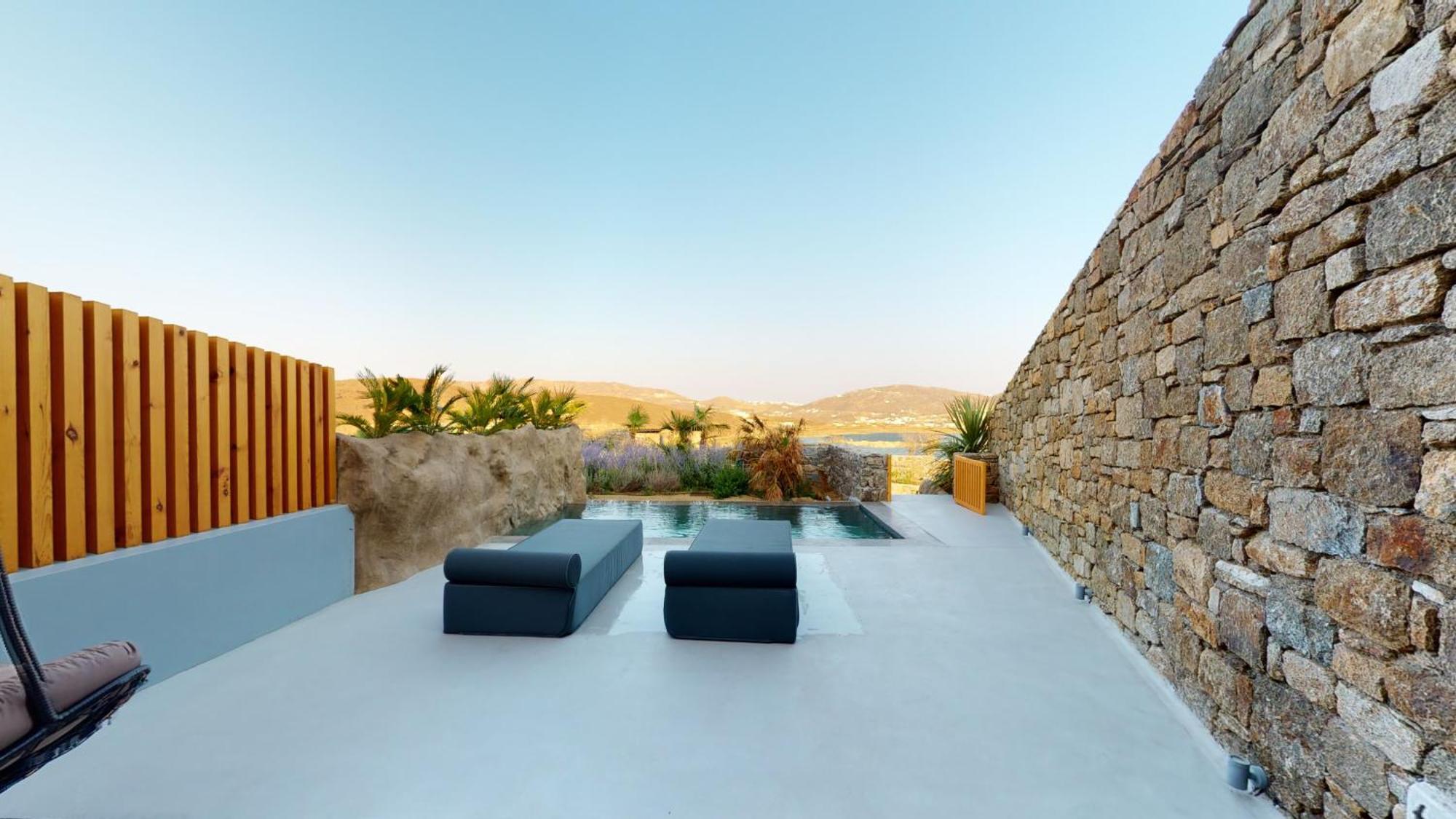 Nasta Suites & Villas Intentional Living Mykonos بانورموس ميكونو الغرفة الصورة