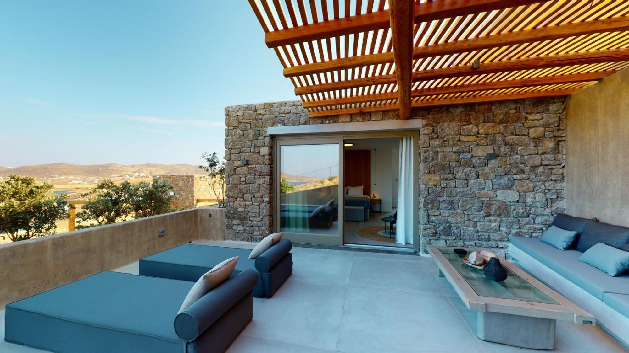 Nasta Suites & Villas Intentional Living Mykonos بانورموس ميكونو المظهر الخارجي الصورة