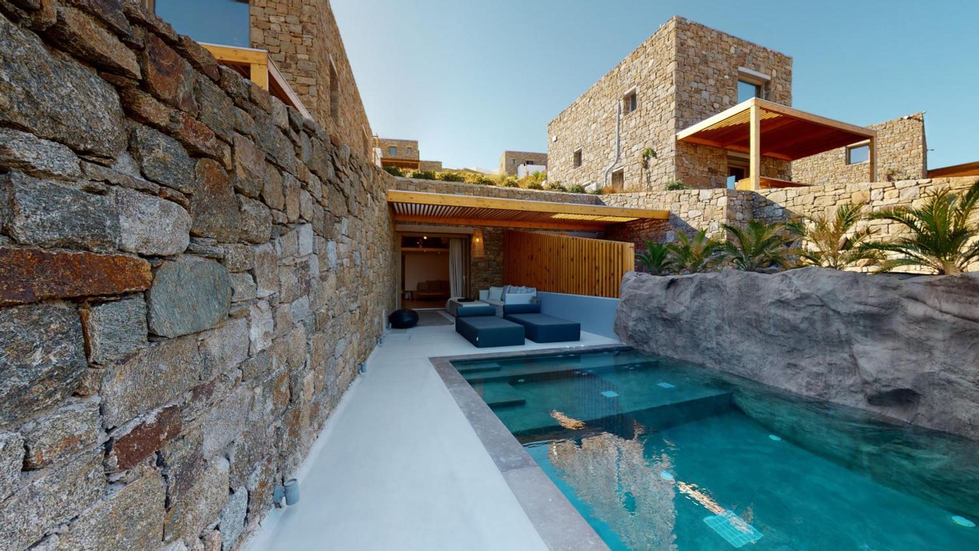 Nasta Suites & Villas Intentional Living Mykonos بانورموس ميكونو الغرفة الصورة